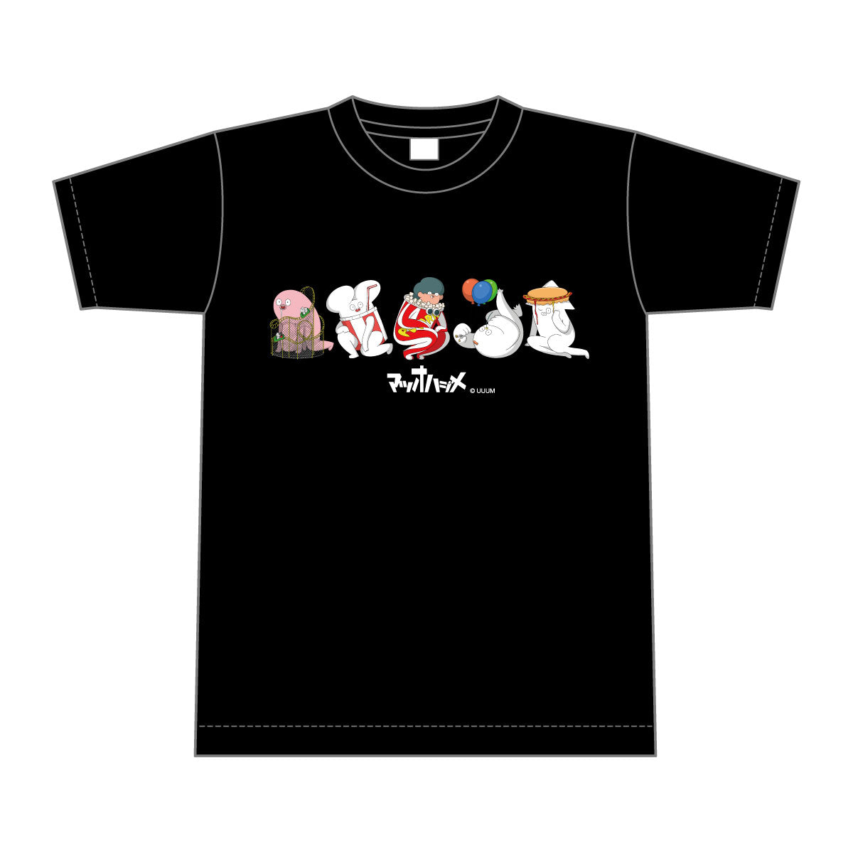 マツオハジメ Tシャツ クロ