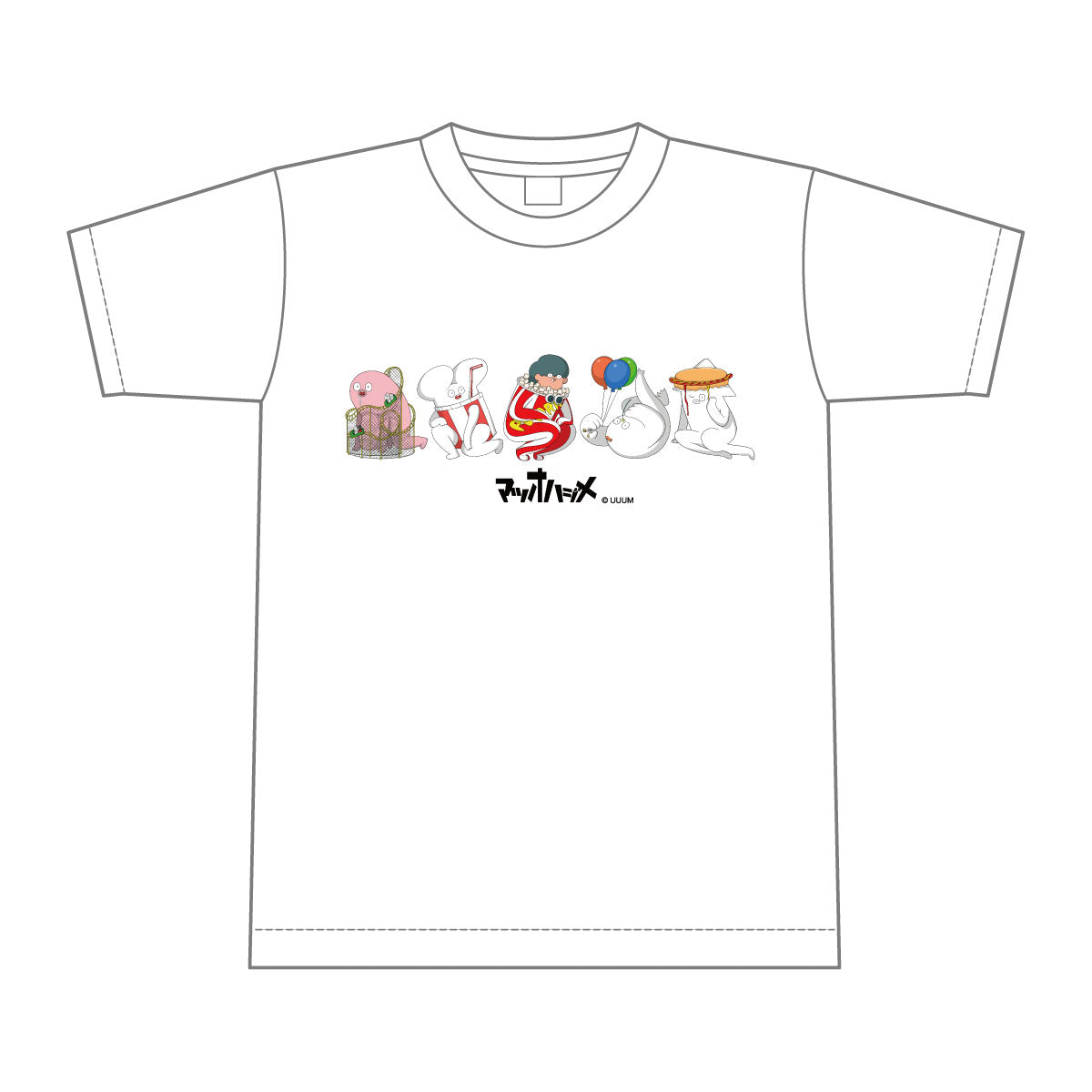 マツオハジメ　Tシャツ　シロ